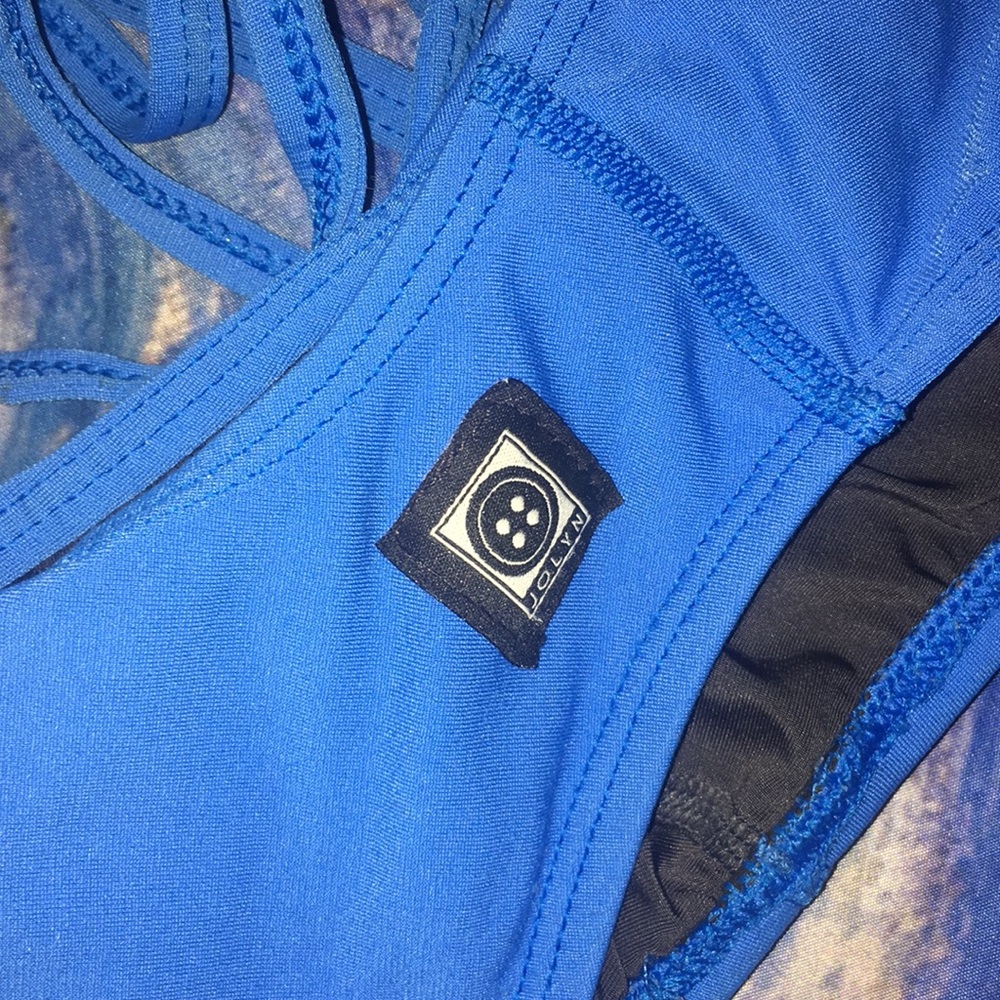 blue jolts one piece